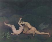 Felix Vallotton Man and Woman Germany oil painting artist